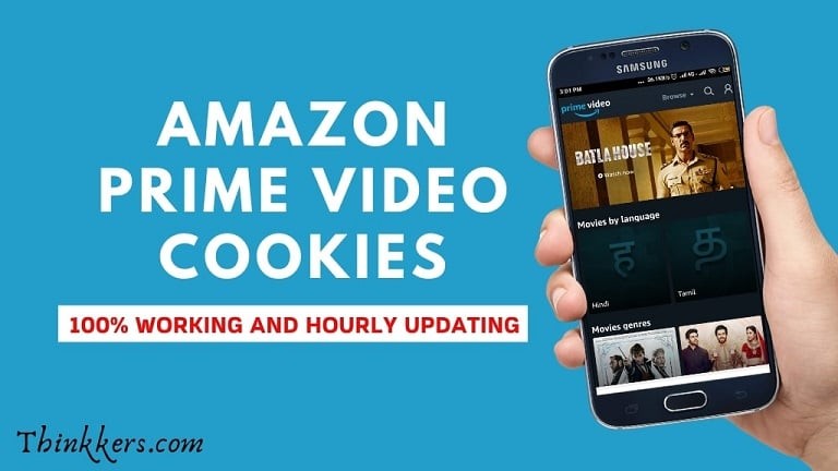 Amazon Prime Video Cookies May 2022 (Working & Hourly Updated)