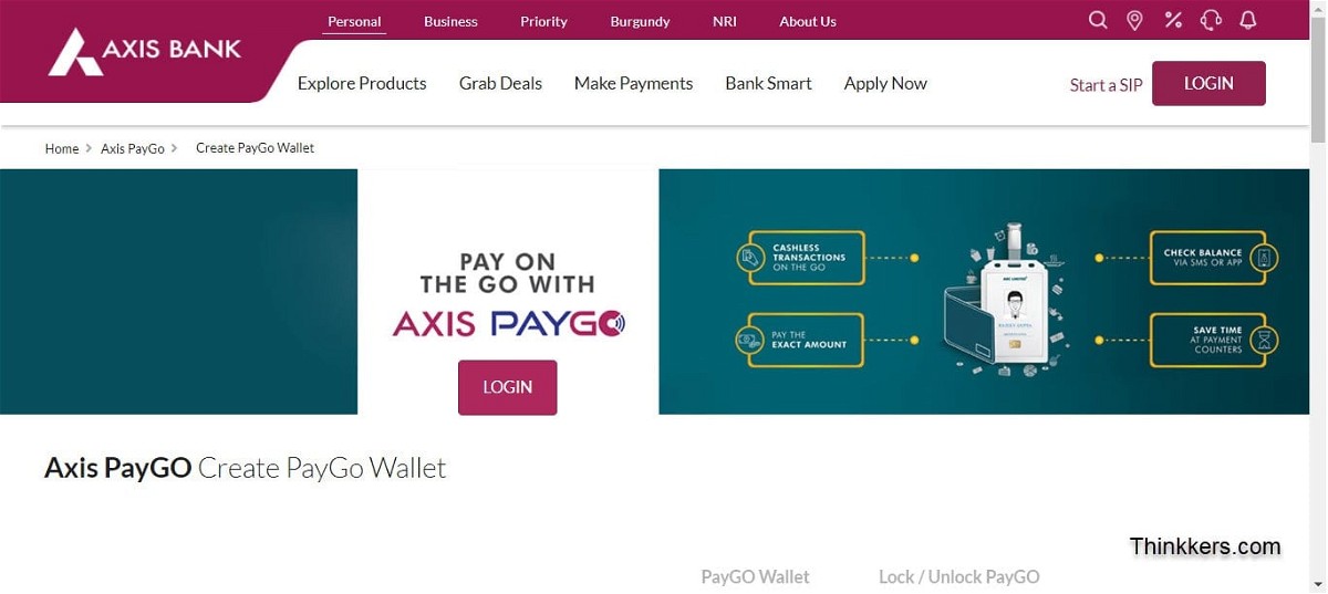 Axis Bank Paygo Wallet Vcc