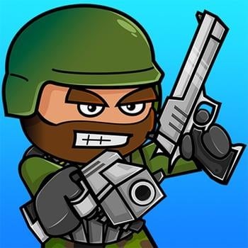 Mini Militia MOD Apk v5.4.0 (Unlimited Everything) icon