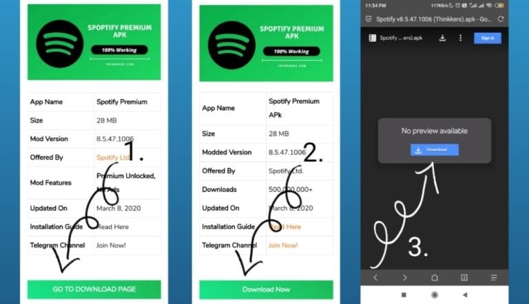 download spotify android apk