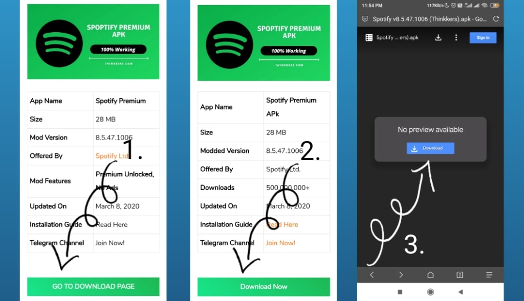 spotify premium android apk march 2018