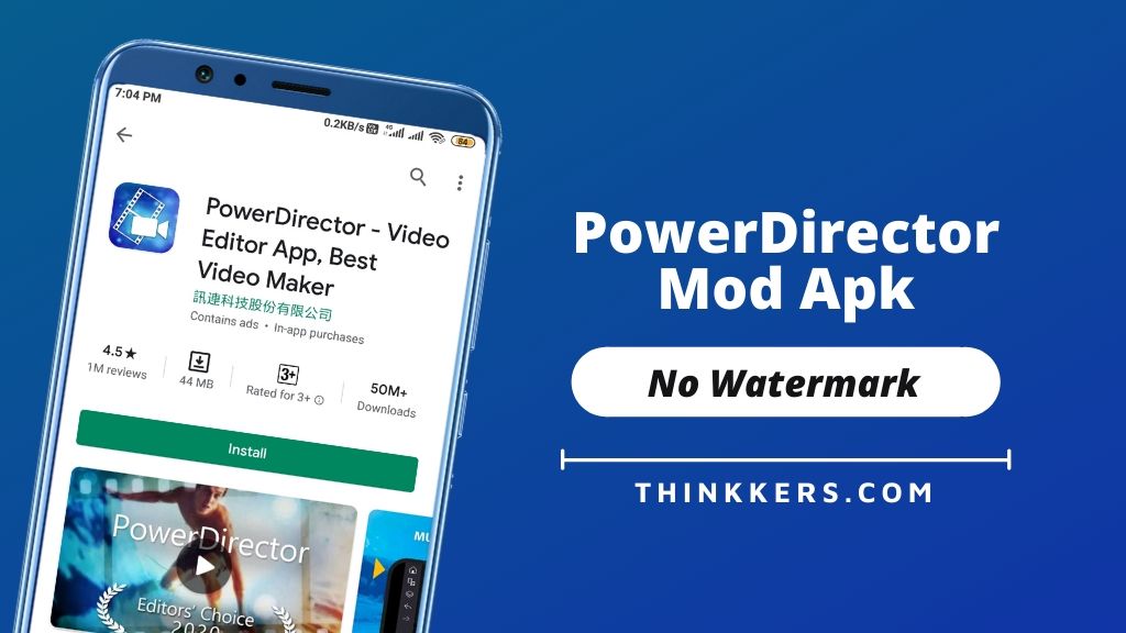 powerdirector mod apk no watermark download