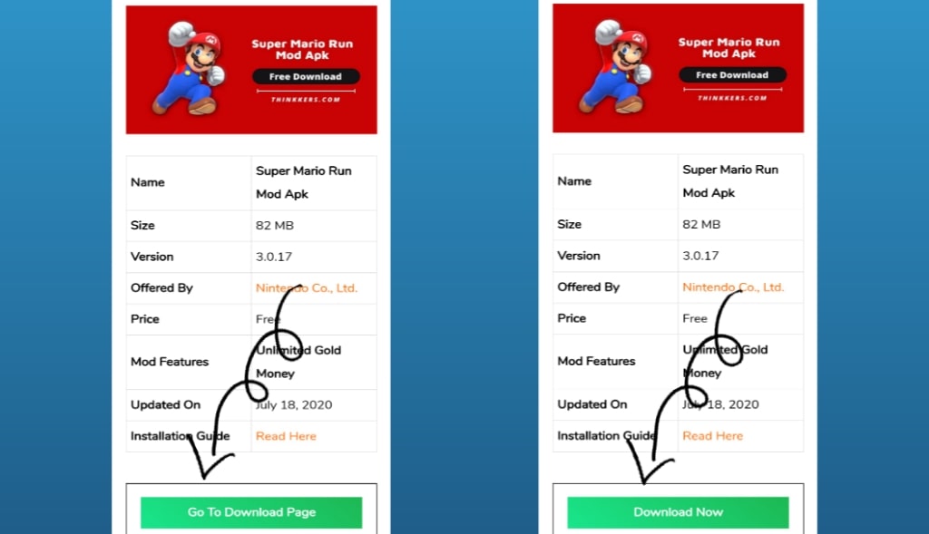 Super Mario Run 3.0.30 APK download, Nintendo Super Mario for