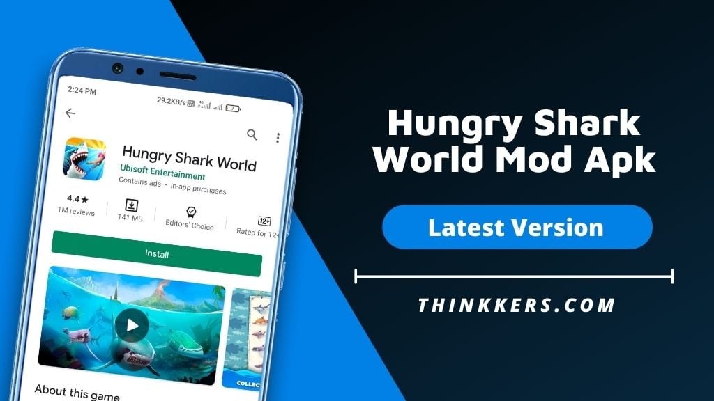 Hungry Shark World mod apk
