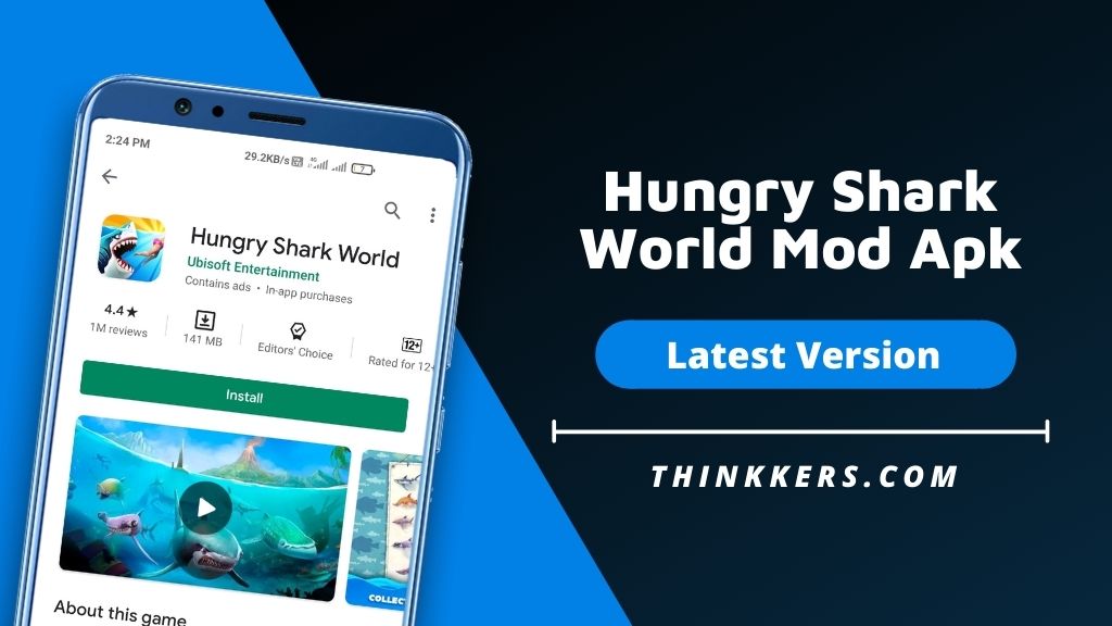 Hungry Shark World Mod Apk 4 2 0 Unlimited Money Download 2021