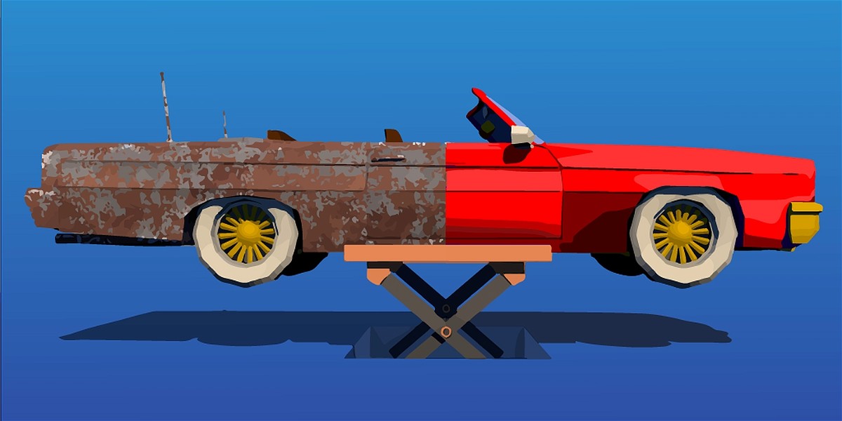 Car Restoration 3D MOD Apk Cover