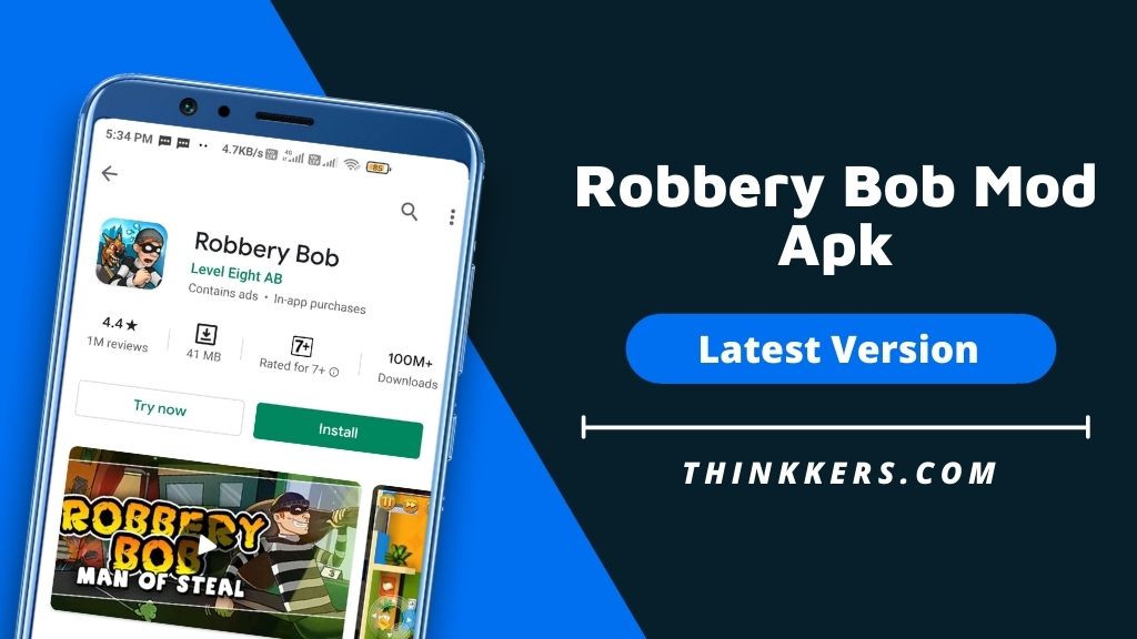 robbery bob mod apk all levels unlocked unlimited money