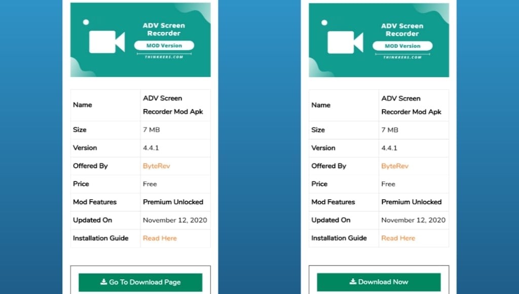 ADV Screen Recorder Mod Apk Download