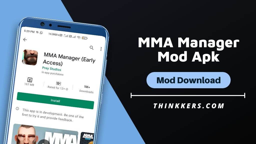 Premium unlocked mod apk. MMA Manager Mod.