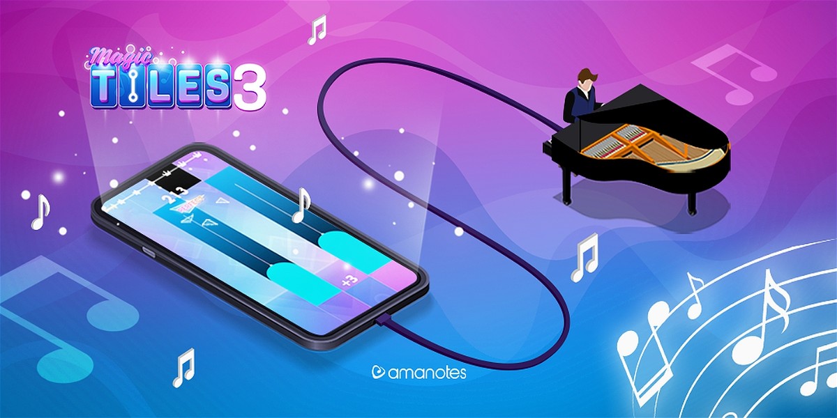 Magic Tiles 3 MOD Apk v11.012.201 (Unlimited Money) for Android icon