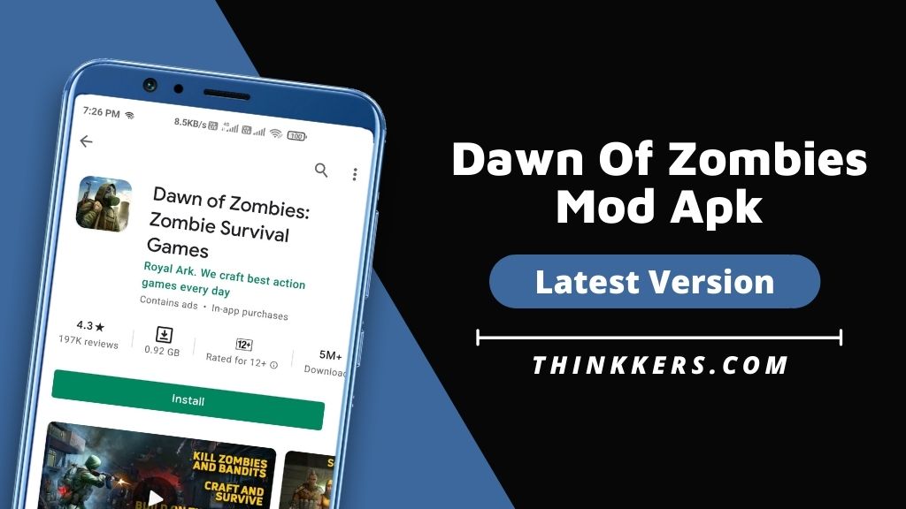 Dawn Of Zombies Mod Apk V2 88 Free Crafts Unlocked Download 2021