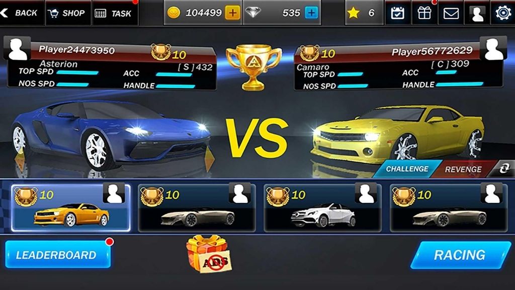 Street Racing 3D Cars Unlocked