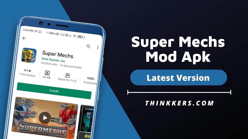 Super Mechs Mod Apk 7 611 Arm Unlimited Money Download 2021 - roblox offline mode apk