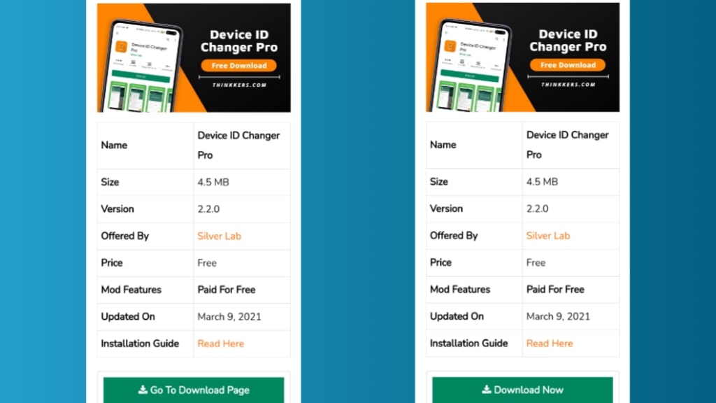 Device ID Changer Pro Download