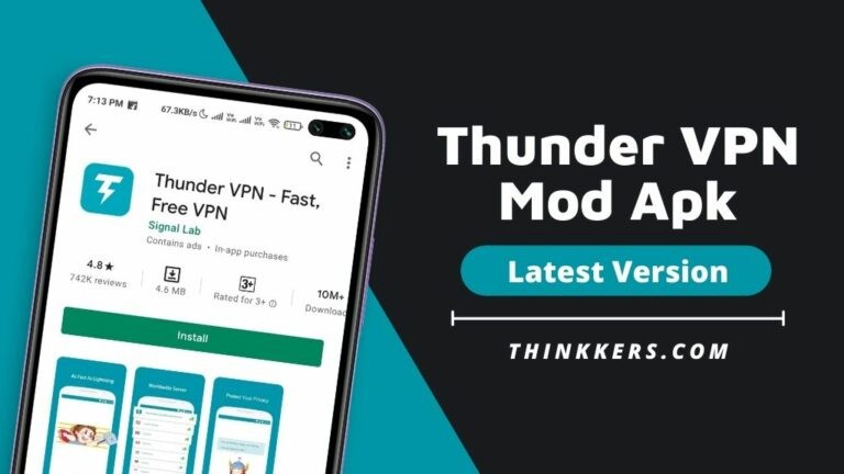 Thunder VPN Mod Apk v3.3.18 (VIP Unlocked) Download 2021
