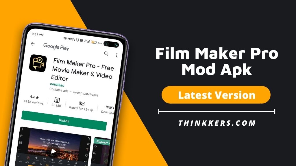 Film Maker Pro Mod Apk v2.9.5.1 (Unlocked) Download 2021