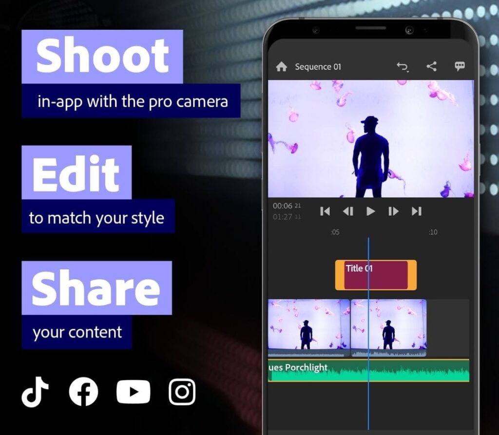 adobe premiere rush pro mod apk