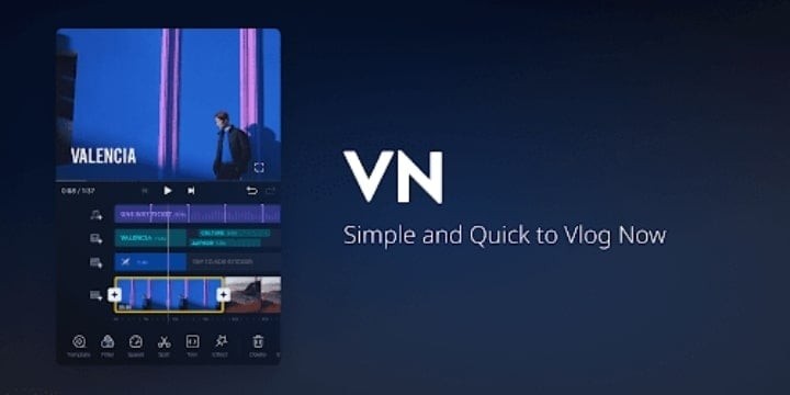 VlogNow – VN Video Editor v1.40.0 Apk + MOD (Pro Unlocked)