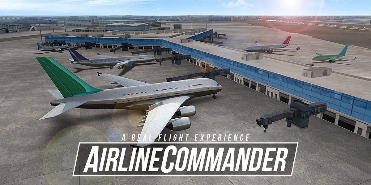 Airline Commander Flight Game MOD Apk Cover