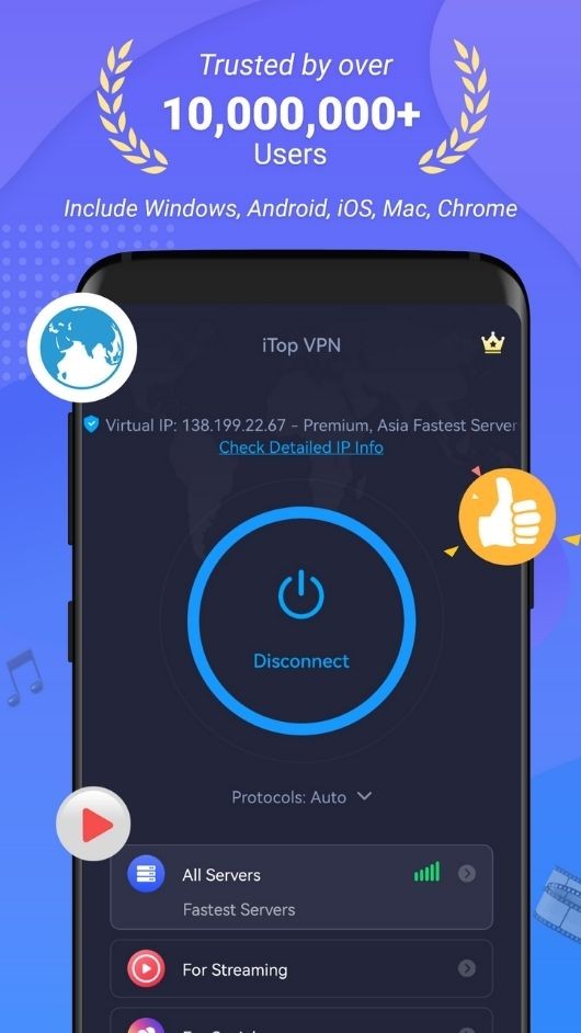 iTOP VPN Mod Apk Download