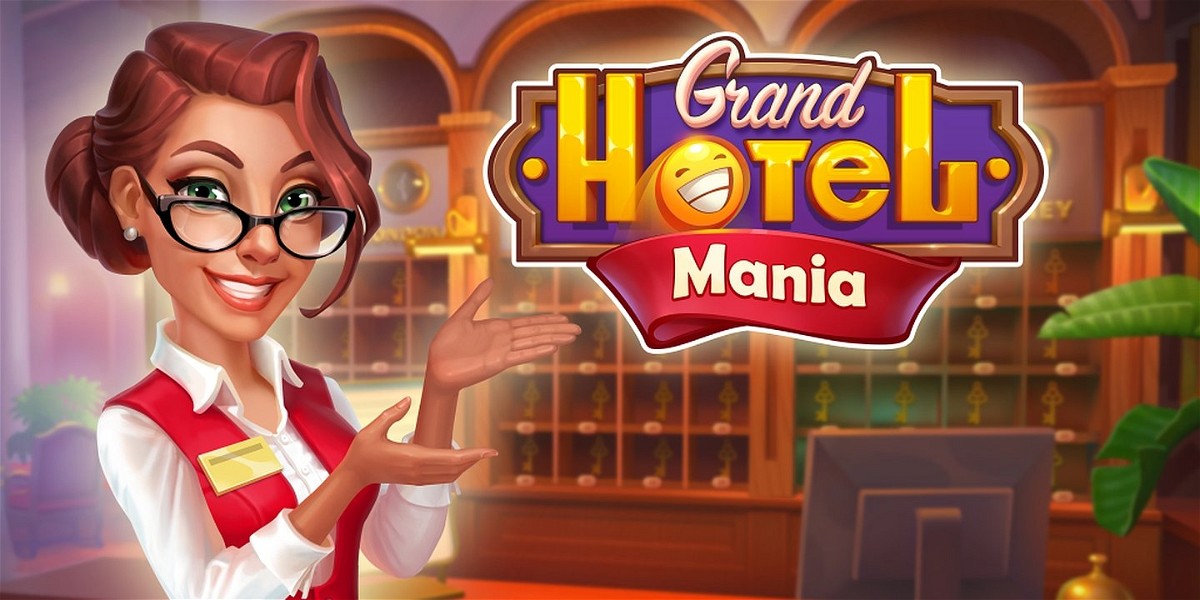 Grand Hotel Mania Hotel games MOD Apk Cover