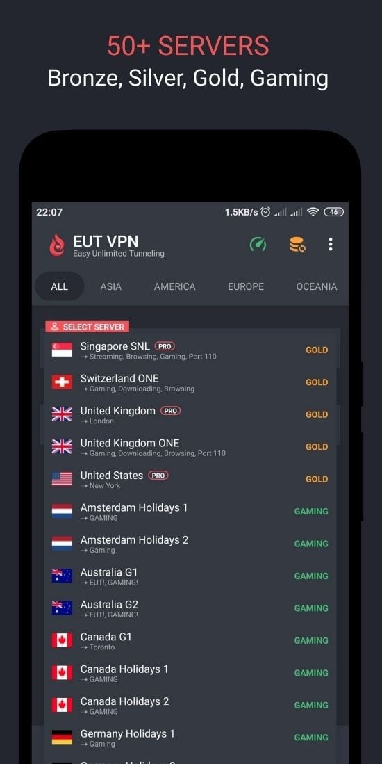 EUT VPN Apk