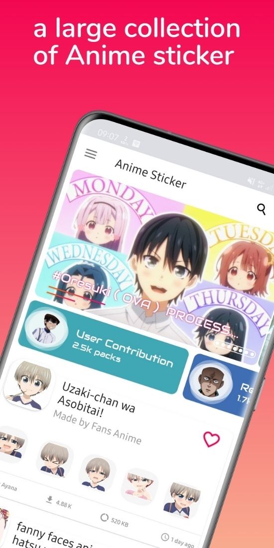 Anime Stickers MOD Apk Download