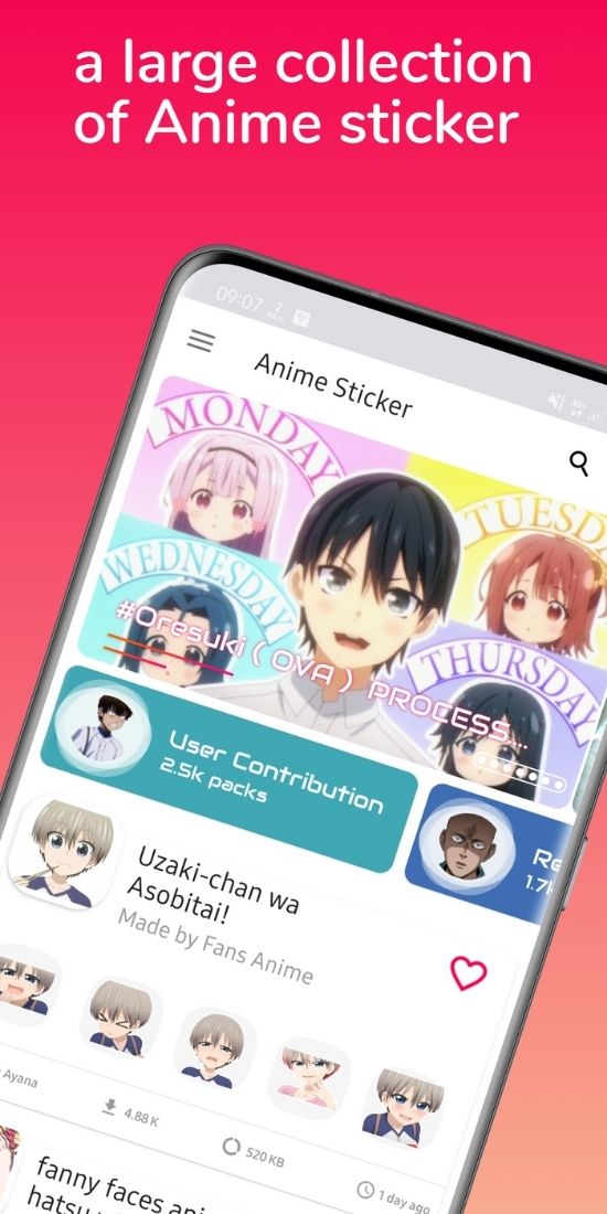 Stickers de Animes para WhatsApp - WAStickerApps Apk Download for Android-  Latest version 1.1- com.mystickersanime