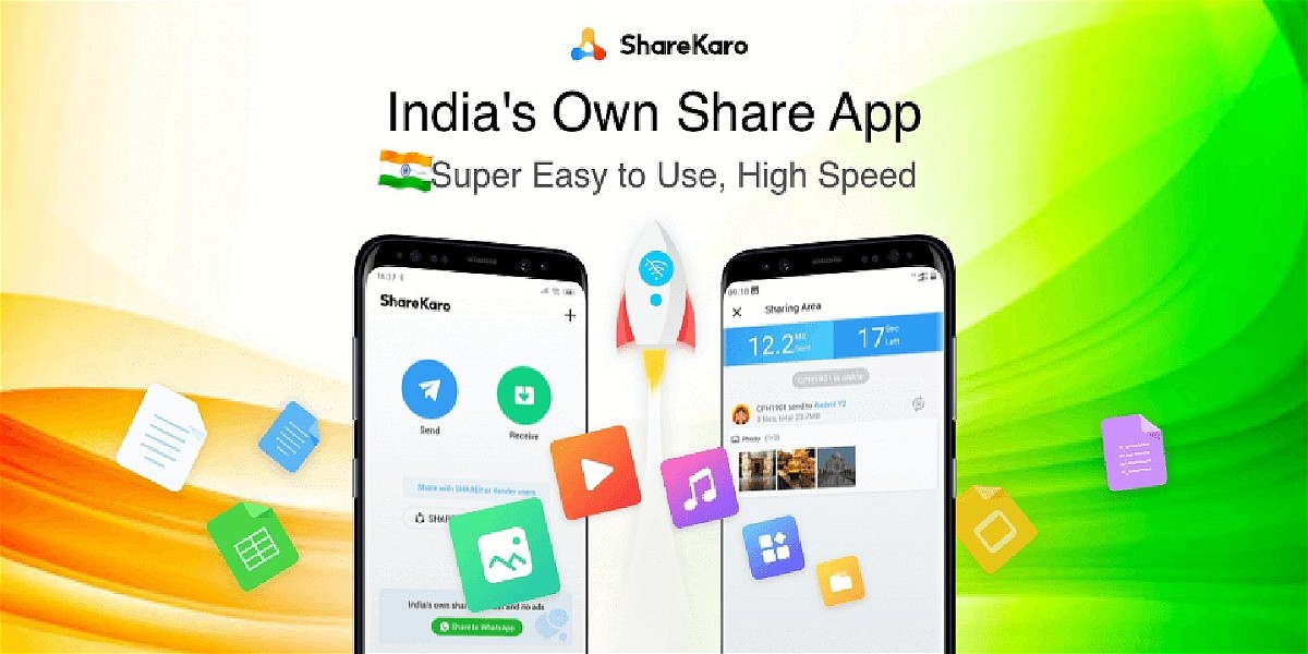 Share Karo File Transfer App MOD Apk Cover