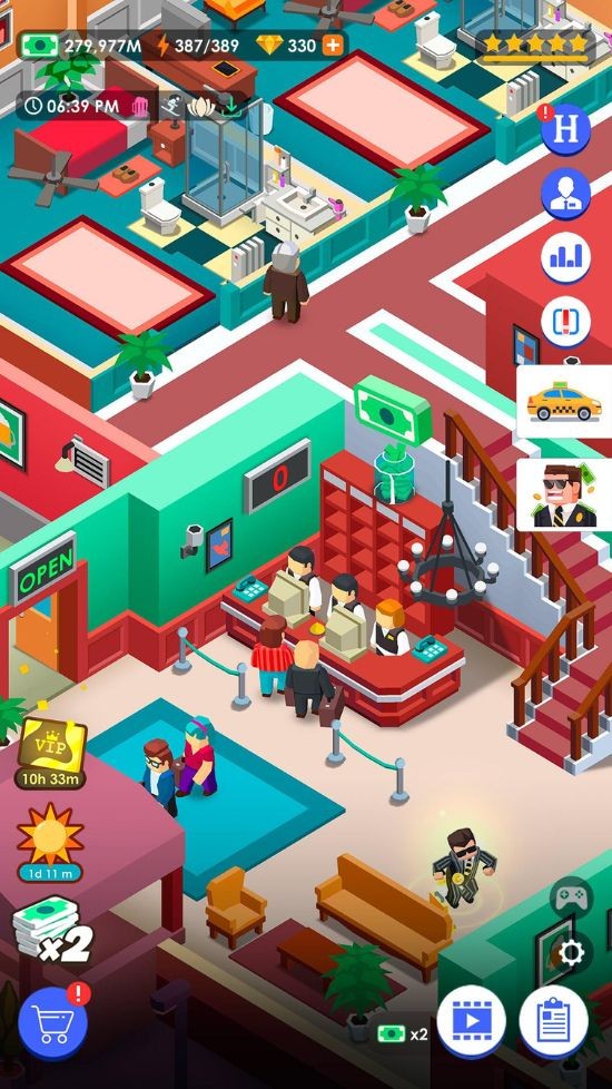 Hotel Empire Tycoon MOD Apk Download