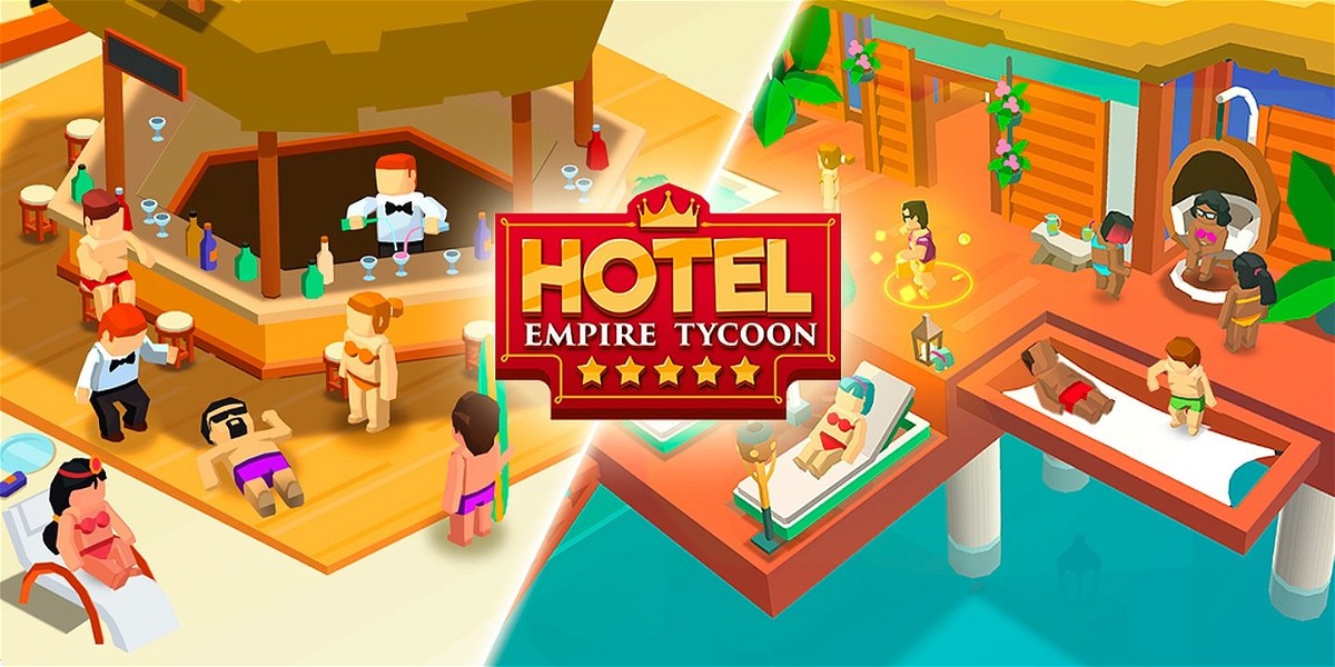 Hotel Empire TycoonIdle Game MOD Apk Cover