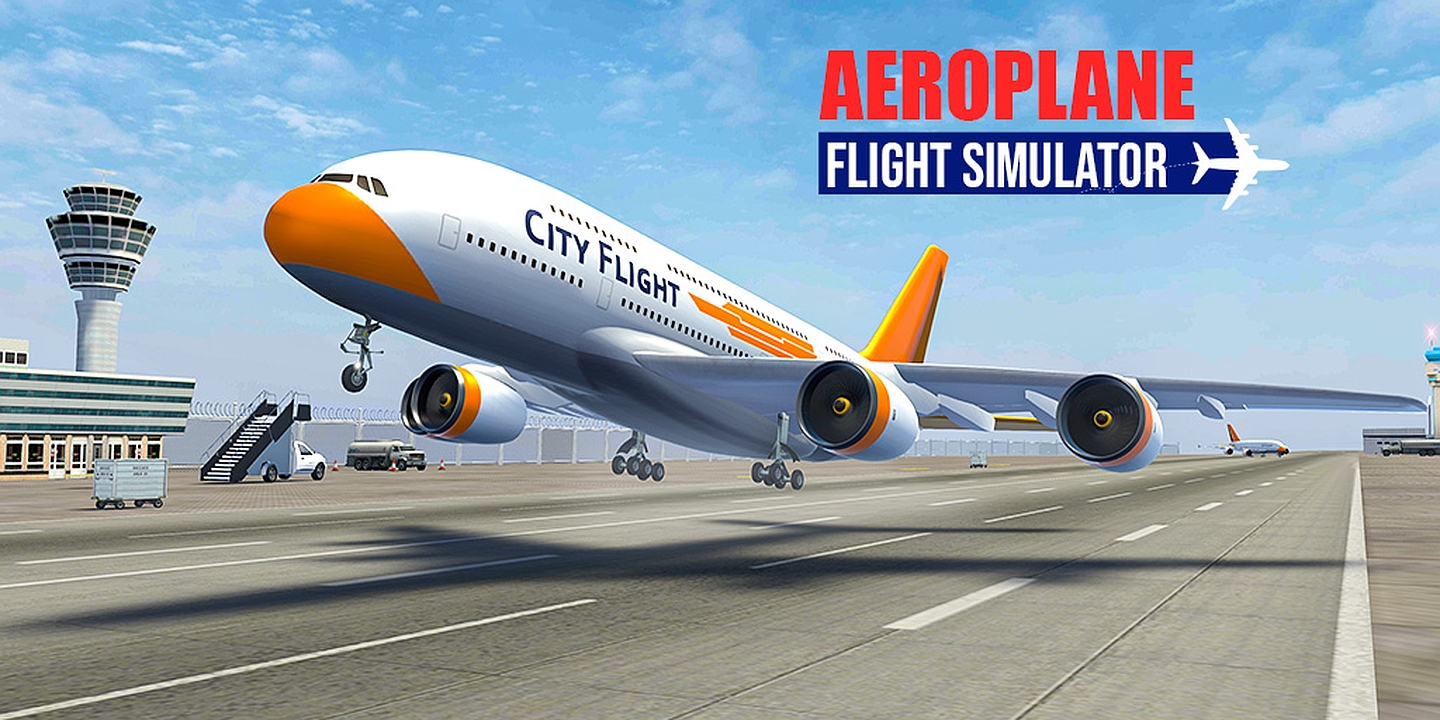 Airplane City Flight Simulator: Flying Aircrafts MOD APK v1.1.0 (Unlocked)  - Jojoy