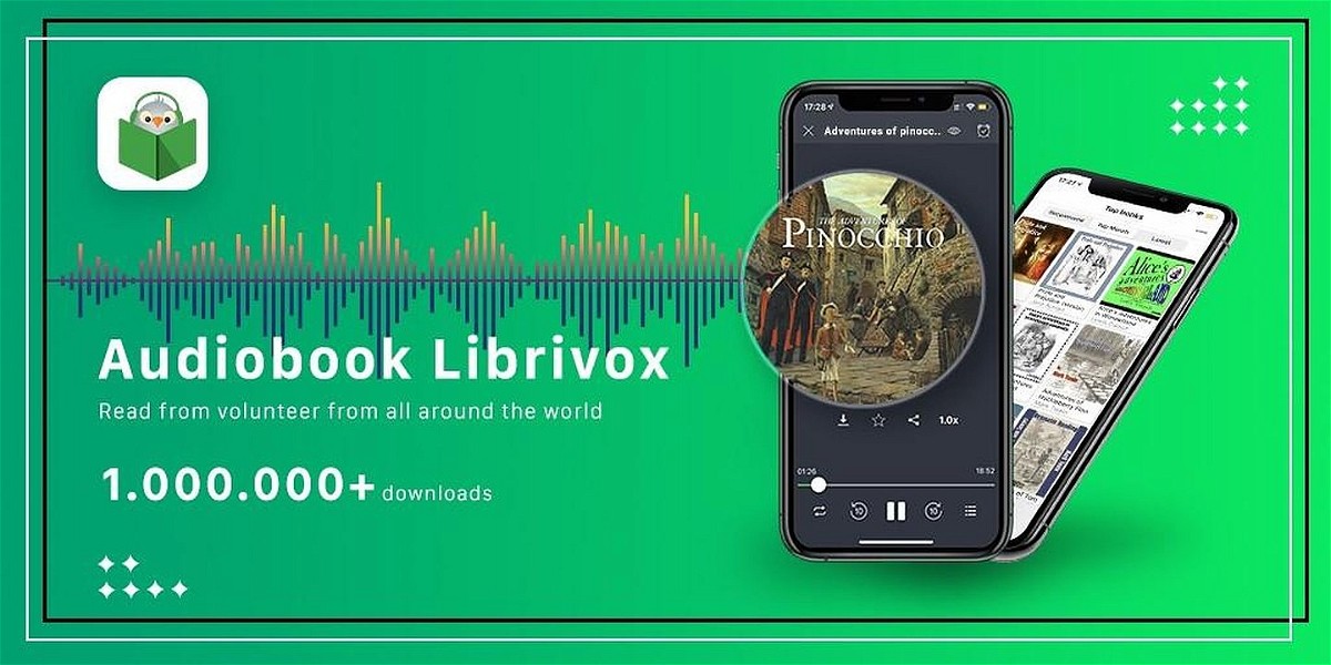LibriVox Audio bookshelf MOD Apk Cover