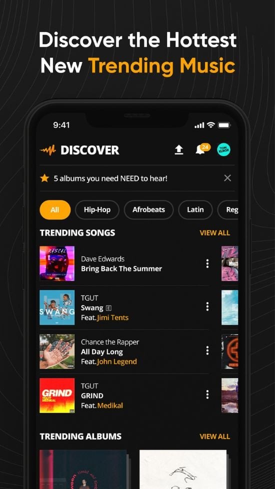 Audiomack for Android
